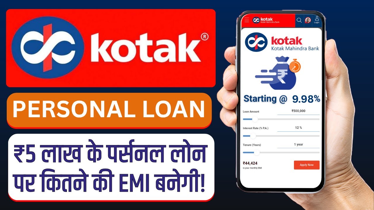 Kotak Mahindra Bank Personal Loan 2026