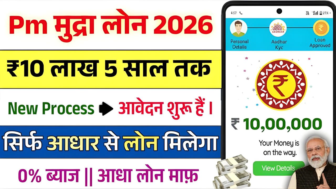 PM Mudra Yojana Application Started 2026