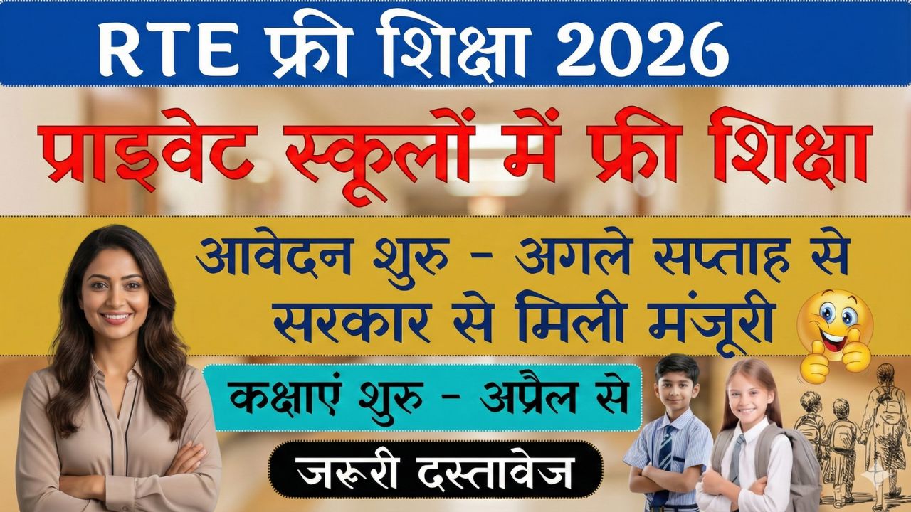 RTE Yojana Online Apply 2026